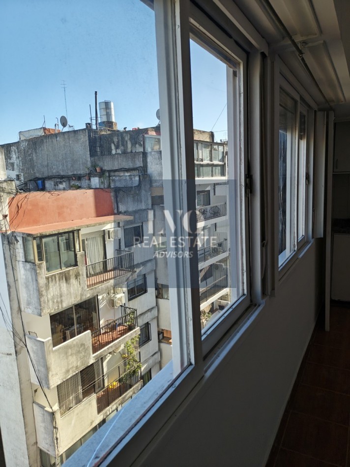 RECOLETA 1 Ambiente 27 m² - Piso 12 DIVINO!!! Todo SOL!!!- RECOLETA URBAN MALL - CABA.