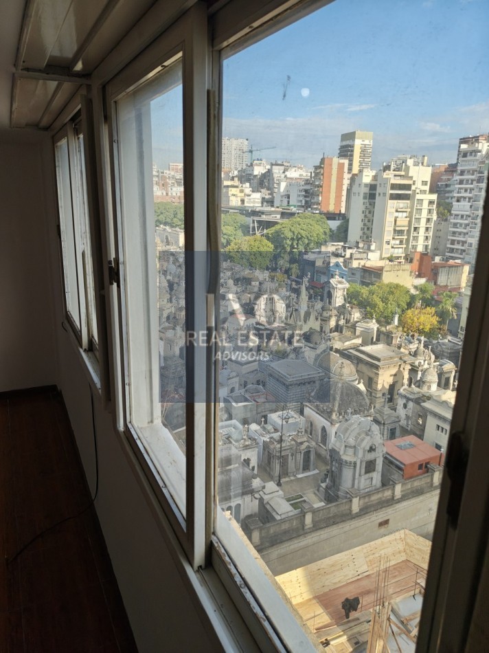 RECOLETA 1 Ambiente 27 m² - Piso 10 RECOLETA URBAN MALL - Cementerio de la RECOLETA - CABA.