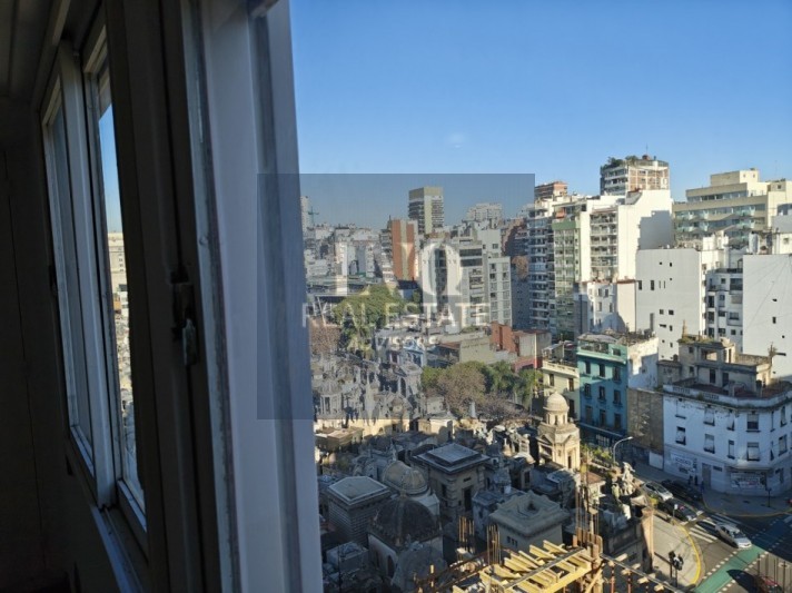 RECOLETA 1 Ambiente 27 m² - Piso 12 DIVINO!!! Todo SOL!!!- RECOLETA URBAN MALL - CABA.